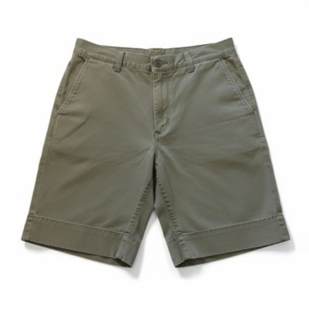 J.Crew Green Stanton Cotton Shorts